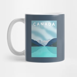 Banff National Park, Canada Travel Poster Mug